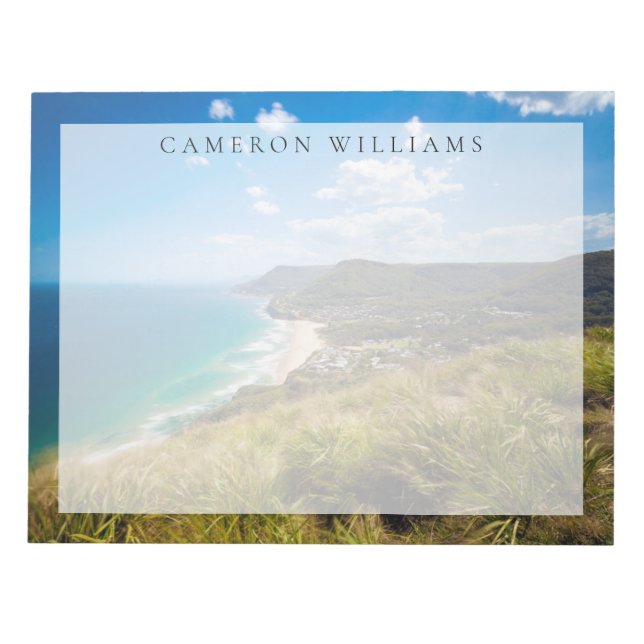 Coastline | New South Wales, Australia Notepad (Front)
