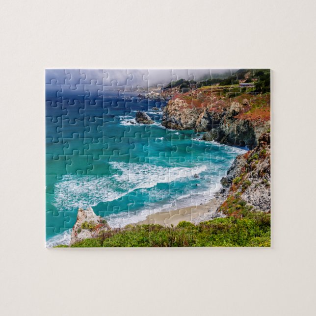 Coastline Of Big Sur, California Jigsaw Puzzle (Horizontal)