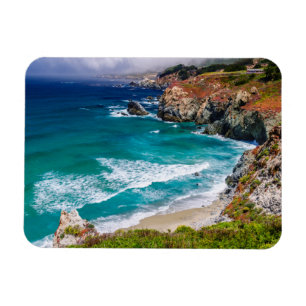 Coastline Of Big Sur, California Magnet