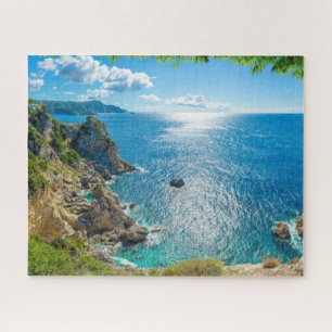 Coastline Palaiokastritsa, Corfu, Greece Jigsaw Puzzle