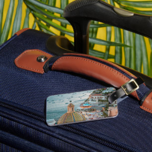 Coastline   Positano, Amalfi Coast, Italy Luggage Tag