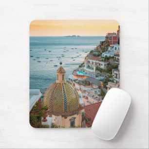 Coastline   Positano, Amalfi Coast, Italy Mouse Pad