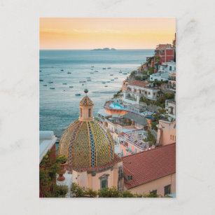 Coastline   Positano, Amalfi Coast, Italy Postcard