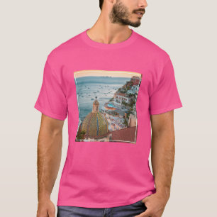 Coastline   Positano, Amalfi Coast, Italy T-Shirt