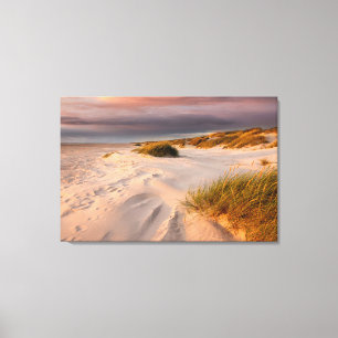 Coastline   Saltum Beach, Denmark Canvas Print