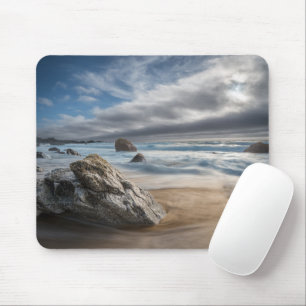 Coastline   Stormy Big Sur, California Mouse Pad