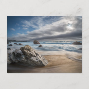 Coastline   Stormy Big Sur, California Postcard