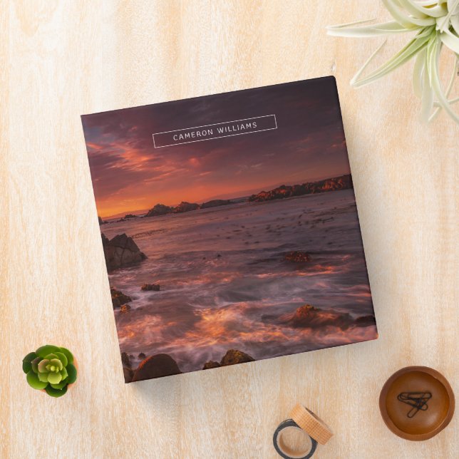 Coastline | Sunset Pacific Grove Carmel California Binder (In Situ)
