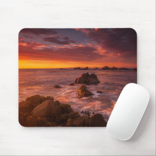Coastline Sunset Pacific Grove Carmel California Mouse Pad