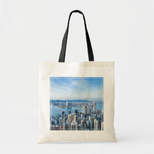 Coastline Tsim Sha Tsu, Hong Kong Island, Asia Tote Bag