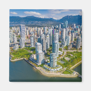 Coastline Vancouver, British Columbia, Canada Magnet