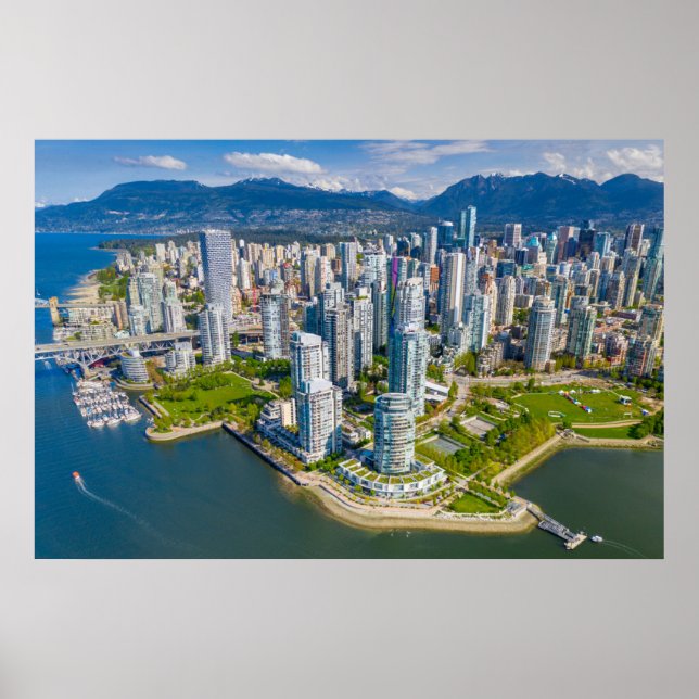 Coastline | Vancouver, British Columbia, Canada Poster (Front)