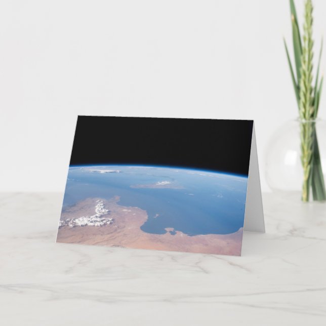 Coasts Of Tunisia And Libya And Island Of Sicily Card (Front)