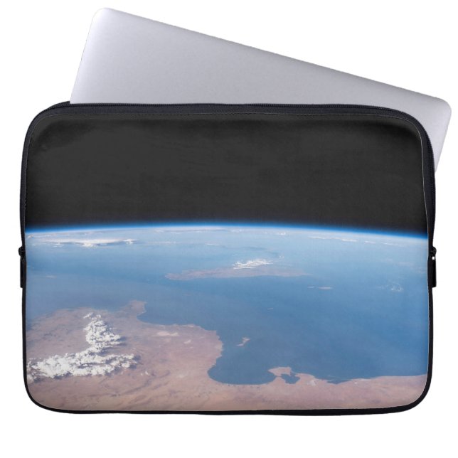 Coasts Of Tunisia And Libya And Island Of Sicily Laptop Sleeve (Front)