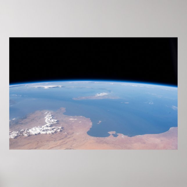 Coasts Of Tunisia And Libya And Island Of Sicily Poster (Front)