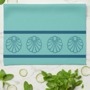 Coastways Ranch scallop logo kitchen towel