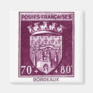 Coat of Arms, Bordeaux France Magnet