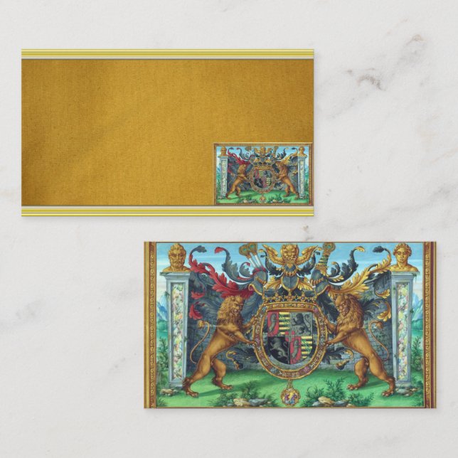 Coat of Arms Business Card (Front/Back)