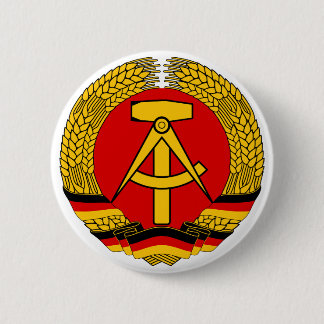Coat of arms East Germany Official Heraldry Symbol 2 Inch Round Button