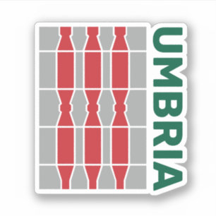Coat of Arms/ flag of Umbria, Italy