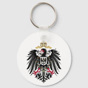 Coat of Arms German Reich 1889 Reichsadler Keychain