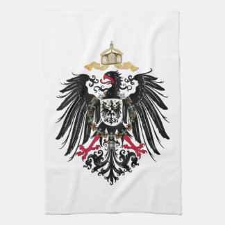 Coat of Arms German Reich 1889 Reichsadler Kitchen Towel