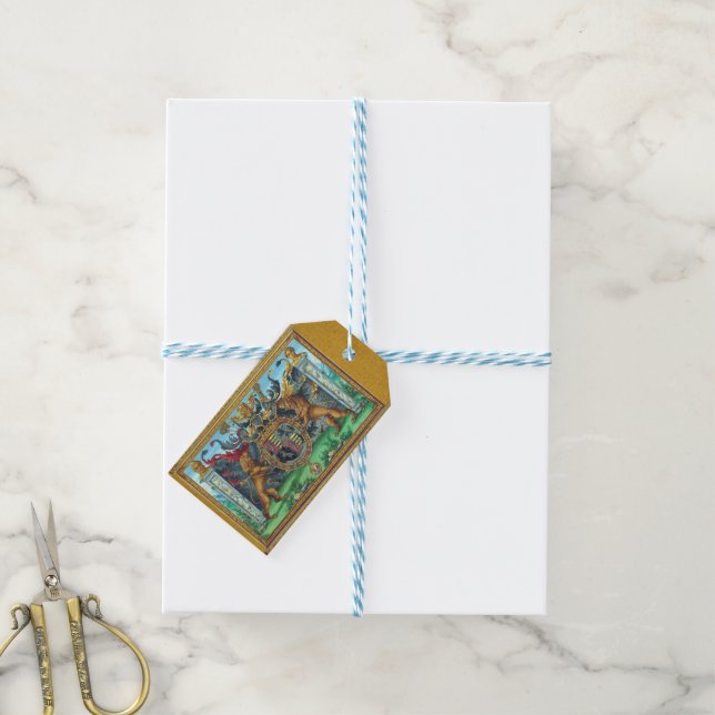 Coat of Arms Gift Tag (With Twine)