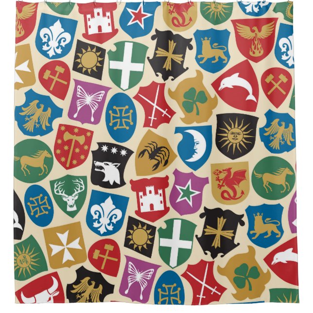 Coat of Arms: Heraldic Background. (Front)