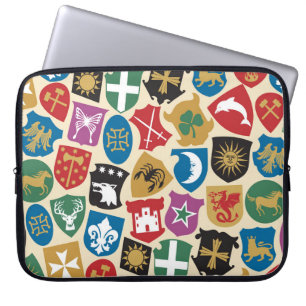 Coat of Arms: Heraldic Background. Laptop Sleeve