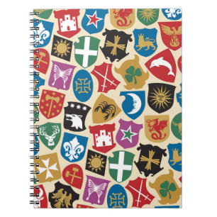 Coat of Arms: Heraldic Background. Notebook