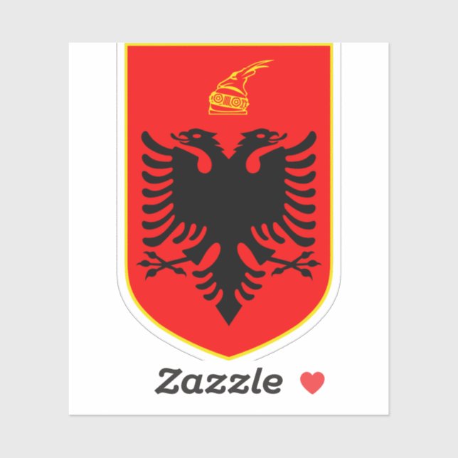 Coat of arms of Albania (Sheet)