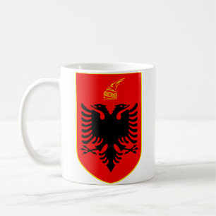 Coat of arms of Albania Coffee Mug