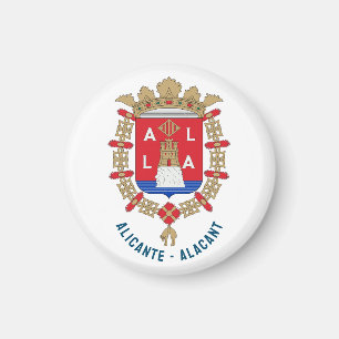 Coat of arms of Alicante - Alacant, Spain Magnet