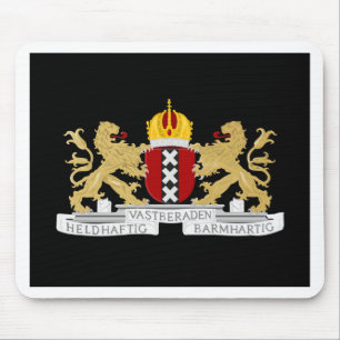 Coat of arms of Amsterdam Mouse Pad