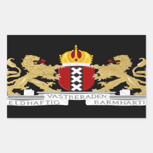 Coat of arms of Amsterdam Sticker