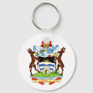 Coat of Arms of Antigua and Barbuda Keychain
