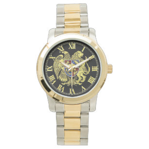 Coat of arms of Armenia Gold Watch