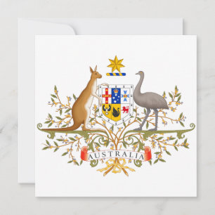 Coat of Arms of Australia Card