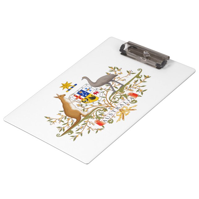 Coat of Arms of Australia Clipboard (Angled)