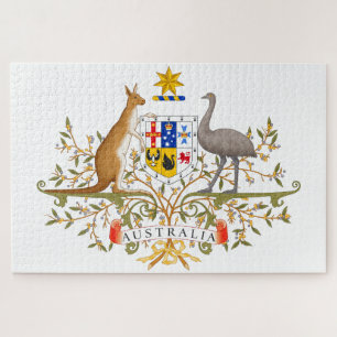 Coat of Arms of Australia Jigsaw Puzzle