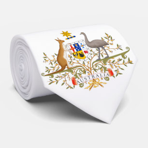 Coat of Arms of Australia Tie