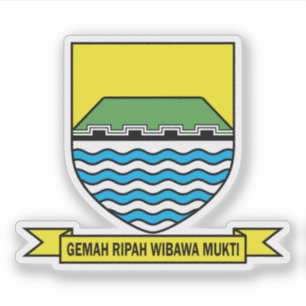 Coat of arms of Bandung, Indonesia