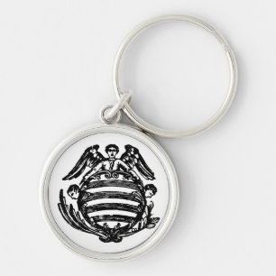 Coat of arms of Banska Bystrica in Slovakia Keychain