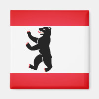 Coat of arms of Berlin's Berlin Bear Magnet