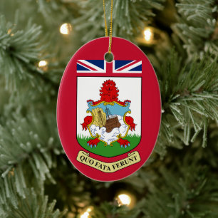 Coat of Arms of Bermuda Ceramic Ornament