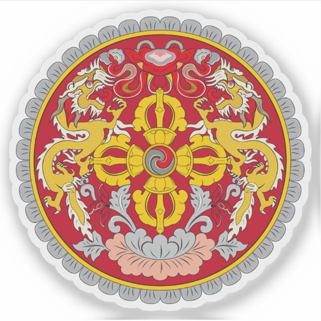 Coat of arms of Bhutan  (Front)