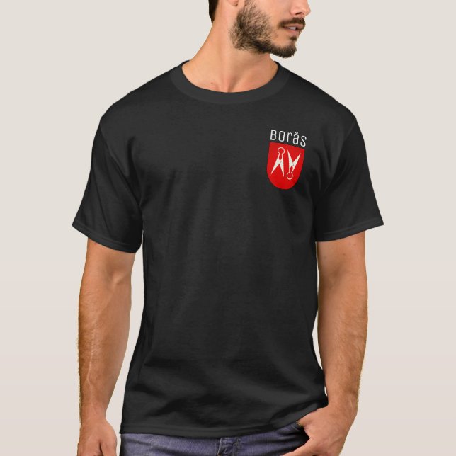 Coat of Arms of Borås, Sweden T-Shirt (Front)