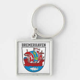 Coat of Arms of Bremerhaven, Germany Keychain