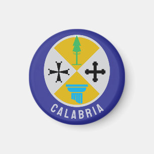 Coat of Arms of Calabria, Italy Magnet
