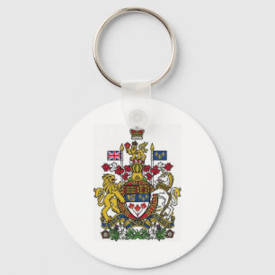 Coat of Arms of Canada Keychain
